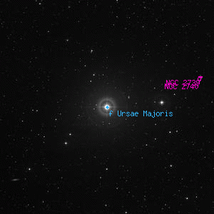 DSS image of f Ursae Majoris