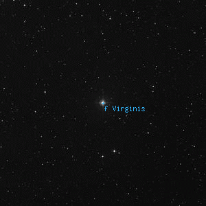 DSS image of f Virginis