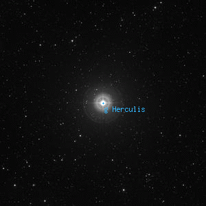 DSS image of g Herculis