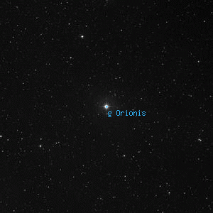 DSS image of g Orionis