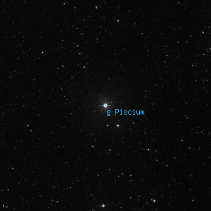 DSS image of g Piscium