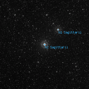 DSS image of h2 Sagittarii