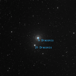 DSS image of h Draconis