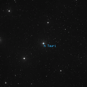 DSS image of h Tauri