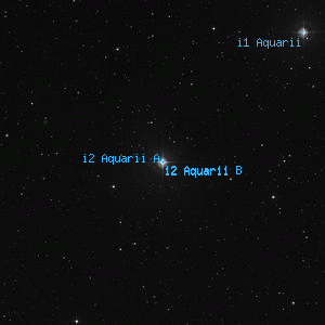 DSS image of i2 Aquarii B