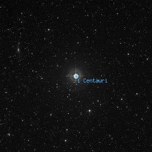 DSS image of i Centauri