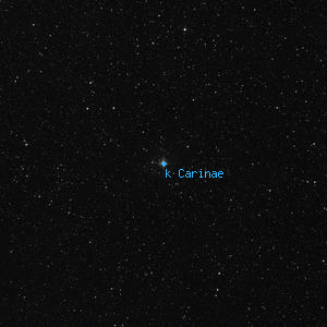 DSS image of k Carinae