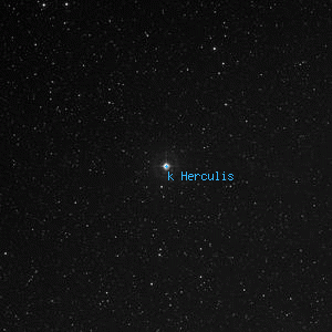 DSS image of k Herculis