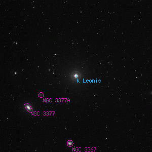 DSS image of k Leonis