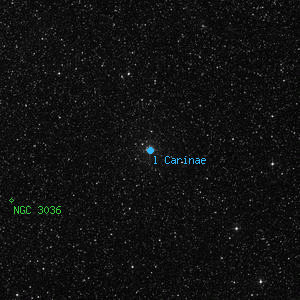DSS image of l Carinae