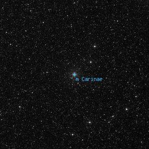 DSS image of m Carinae