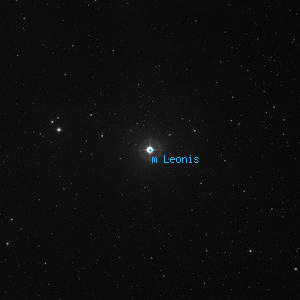 DSS image of m Leonis