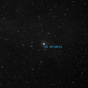 DSS image of n2 Orionis