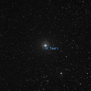DSS image of n Tauri