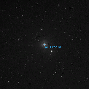 DSS image of p4 Leonis