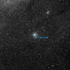 DSS image of p Carinae
