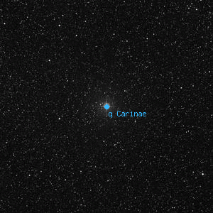 DSS image of q Carinae