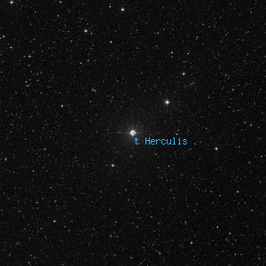 DSS image of t Herculis