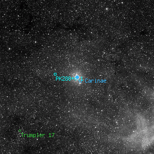 DSS image of u Carinae