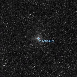 DSS image of v Centauri
