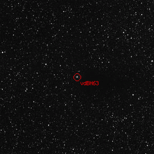 DSS image of vdBH63