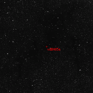 DSS image of vdBH65a