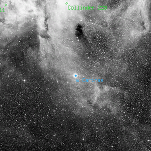 DSS image of w Carinae