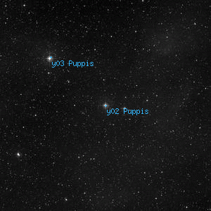 DSS image of y02 Puppis