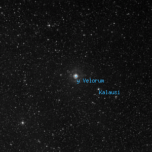 DSS image of y Velorum