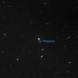DSS image of y Virginis
